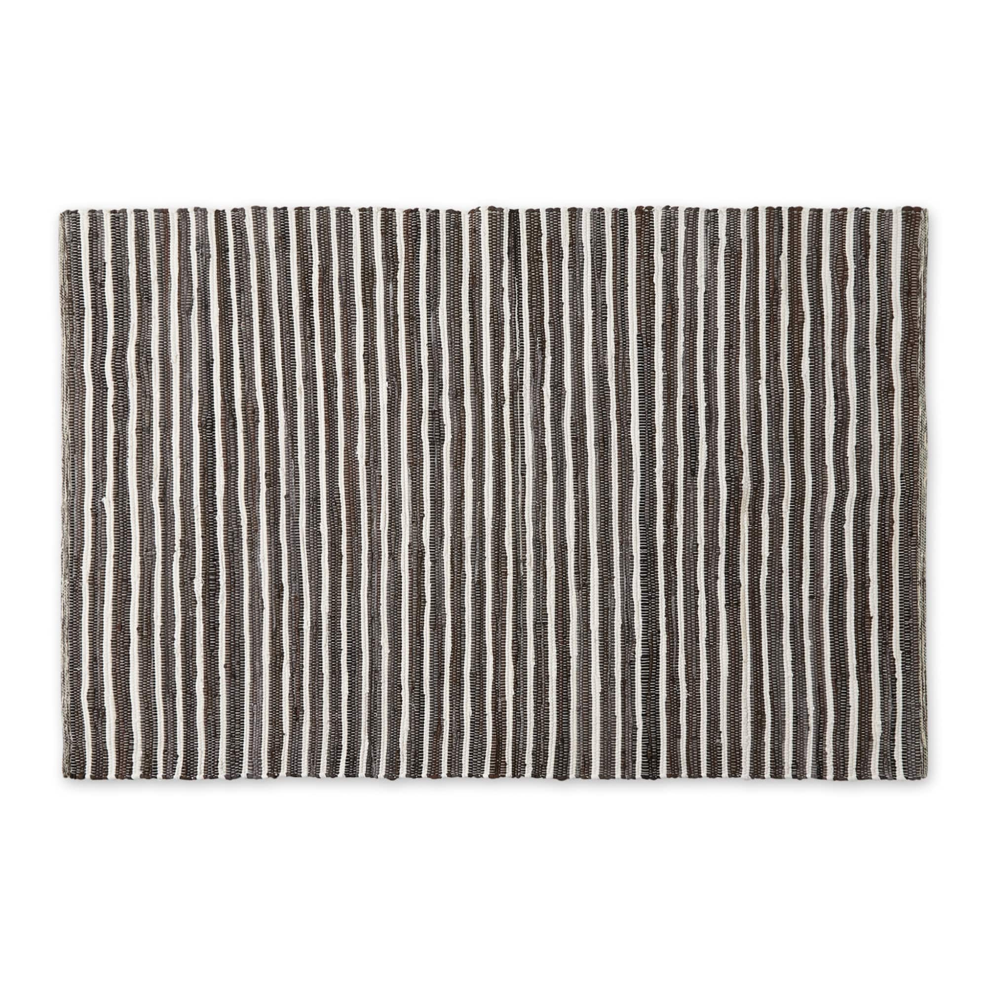 DII® Slim Stripe Cotton Chindi Rug